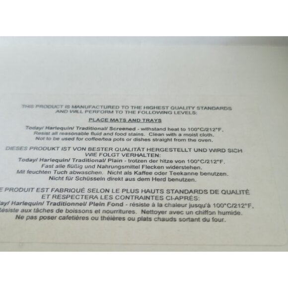 Lady Clare Coasters Set of 4 Sealed Box New - Picture 6 of 6